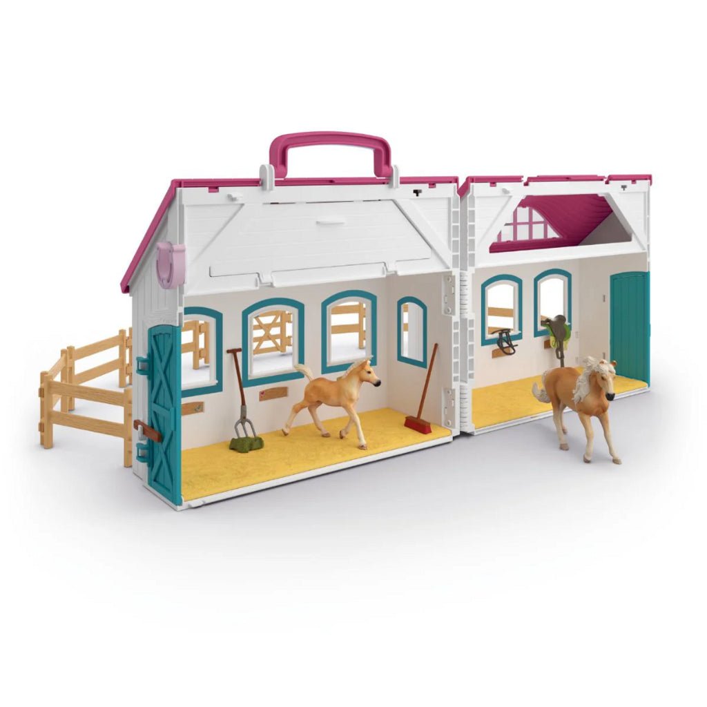 Schleich - Open Stable Little Horse Shoe - NEW - The Glamorous Grub