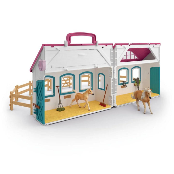 Schleich - Open Stable Little Horse Shoe - NEW - The Glamorous Grub