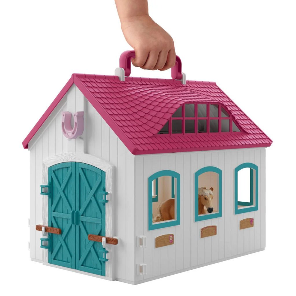 Schleich - Open Stable Little Horse Shoe - NEW - The Glamorous Grub