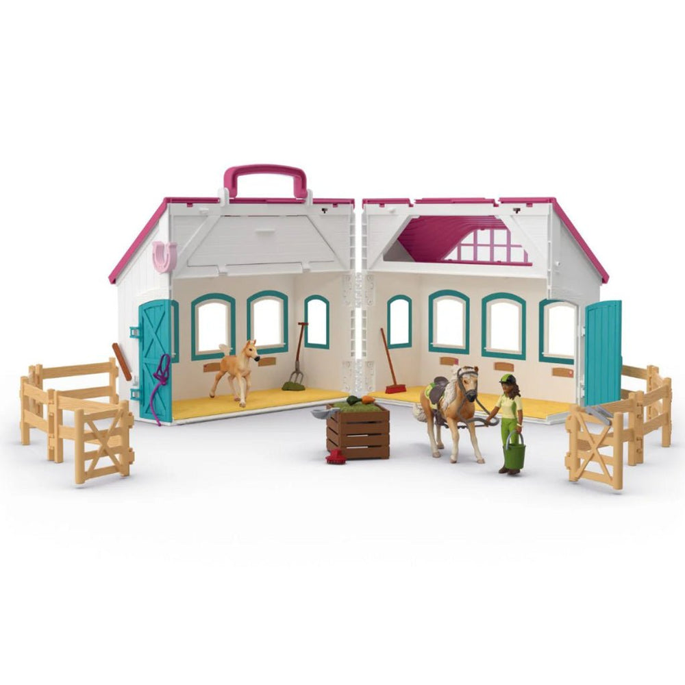 Schleich - Open Stable Little Horse Shoe - NEW - The Glamorous Grub
