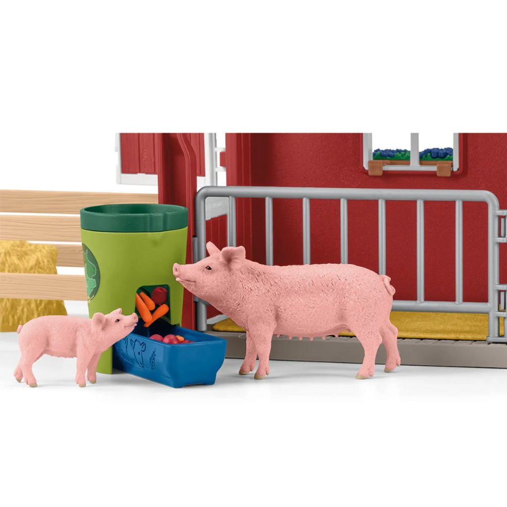 Schleich - Red Barn with Animals - NEW - The Glamorous Grub