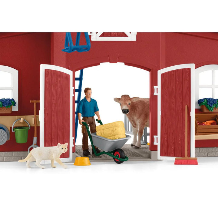 Schleich - Red Barn with Animals - NEW - The Glamorous Grub