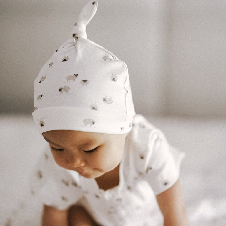 Sheep Organic Beanie - The Glamorous Grub