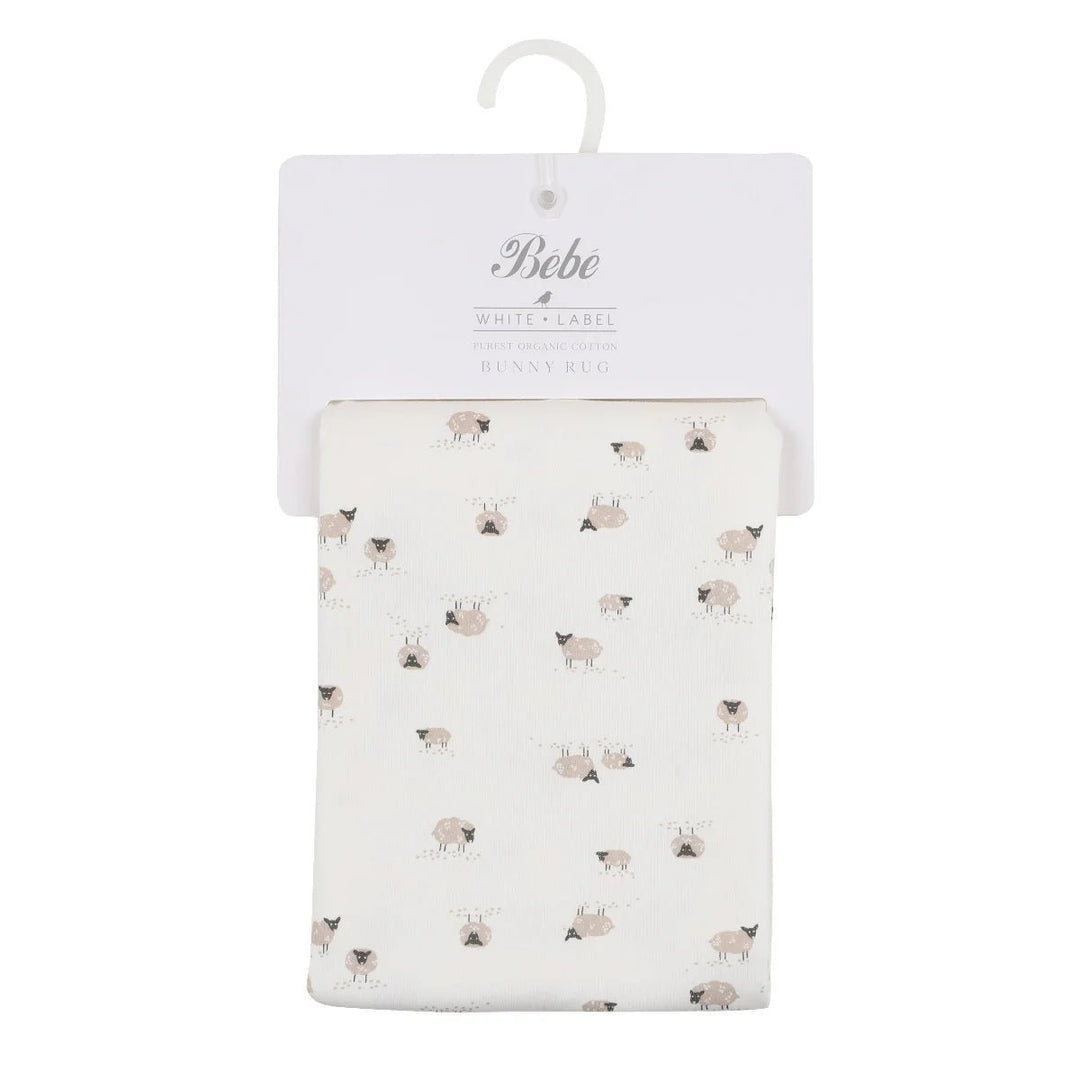 Sheep Organic Bunny Rug - The Glamorous Grub