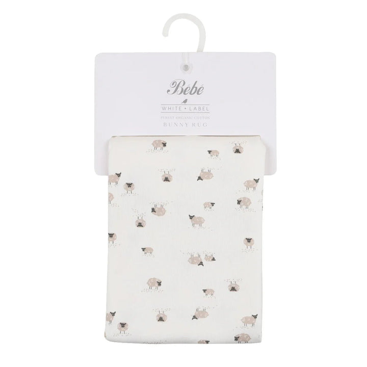 Sheep Organic Bunny Rug - The Glamorous Grub