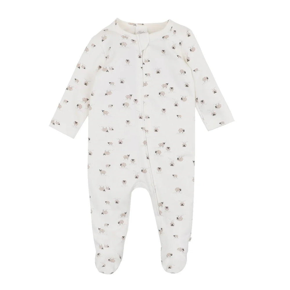 Sheep Organic Long Sleeved Romper - The Glamorous Grub