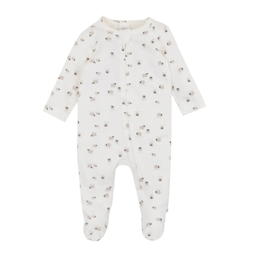 Sheep Organic Long Sleeved Romper - The Glamorous Grub
