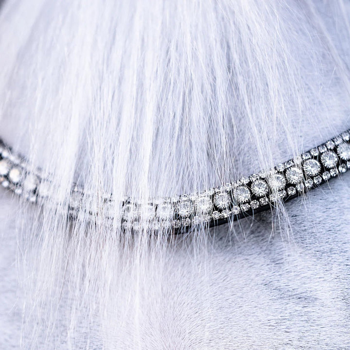 Solitaire Crystal Browband - Lumi Pony - The Glamorous Grub