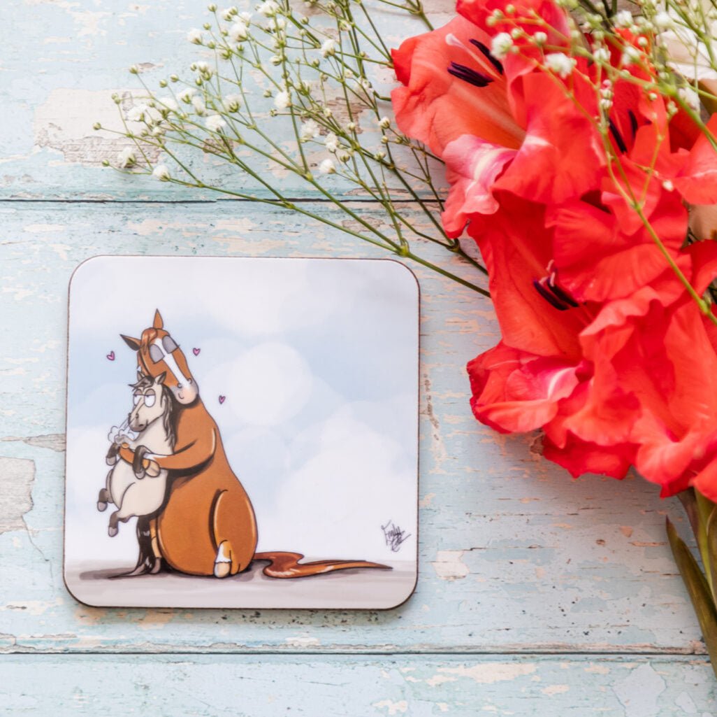 ‘The Companion Pony’ Individual Coaster - The Glamorous Grub