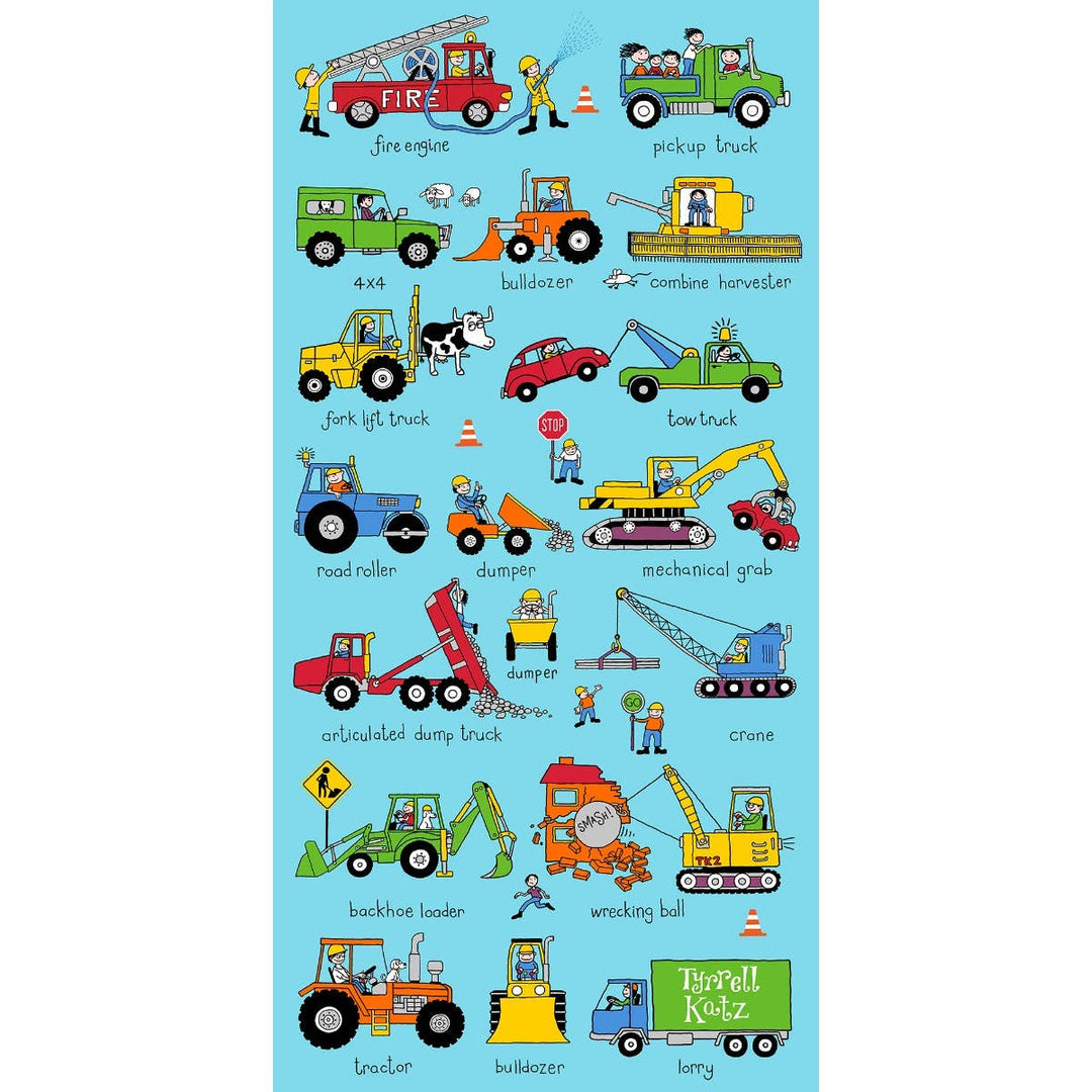 Trucks Children's Towel - The Glamorous Grub