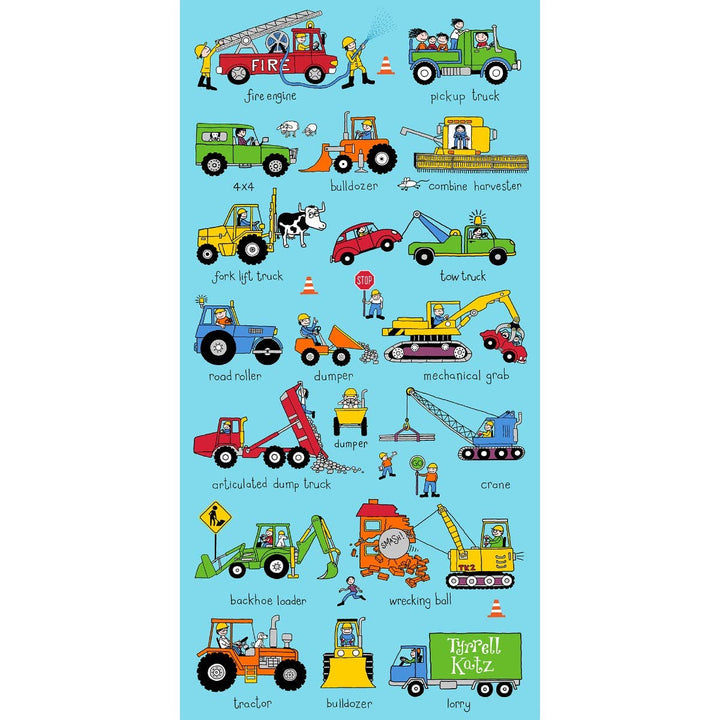 Trucks Children's Towel - The Glamorous Grub