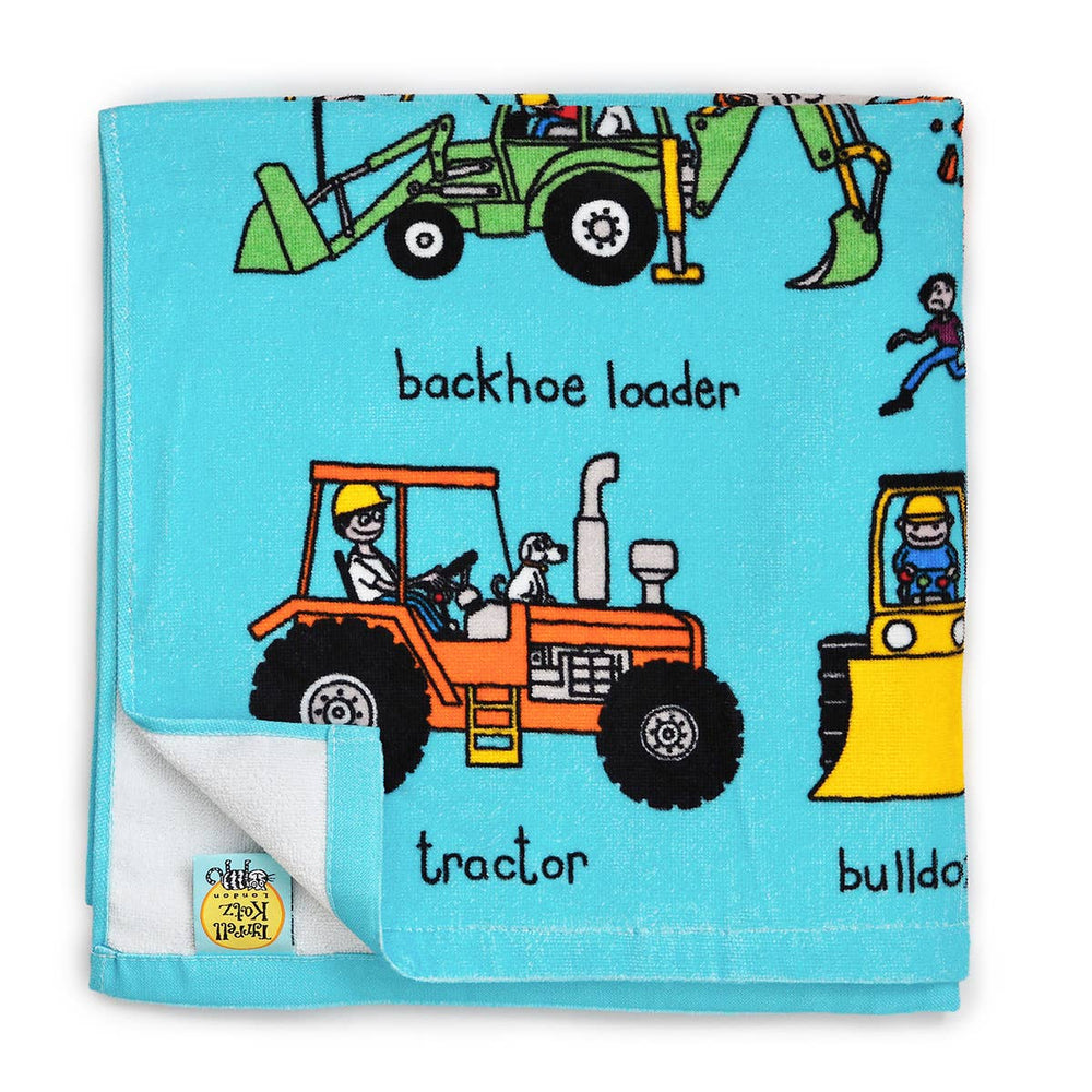Trucks Children's Towel - The Glamorous Grub