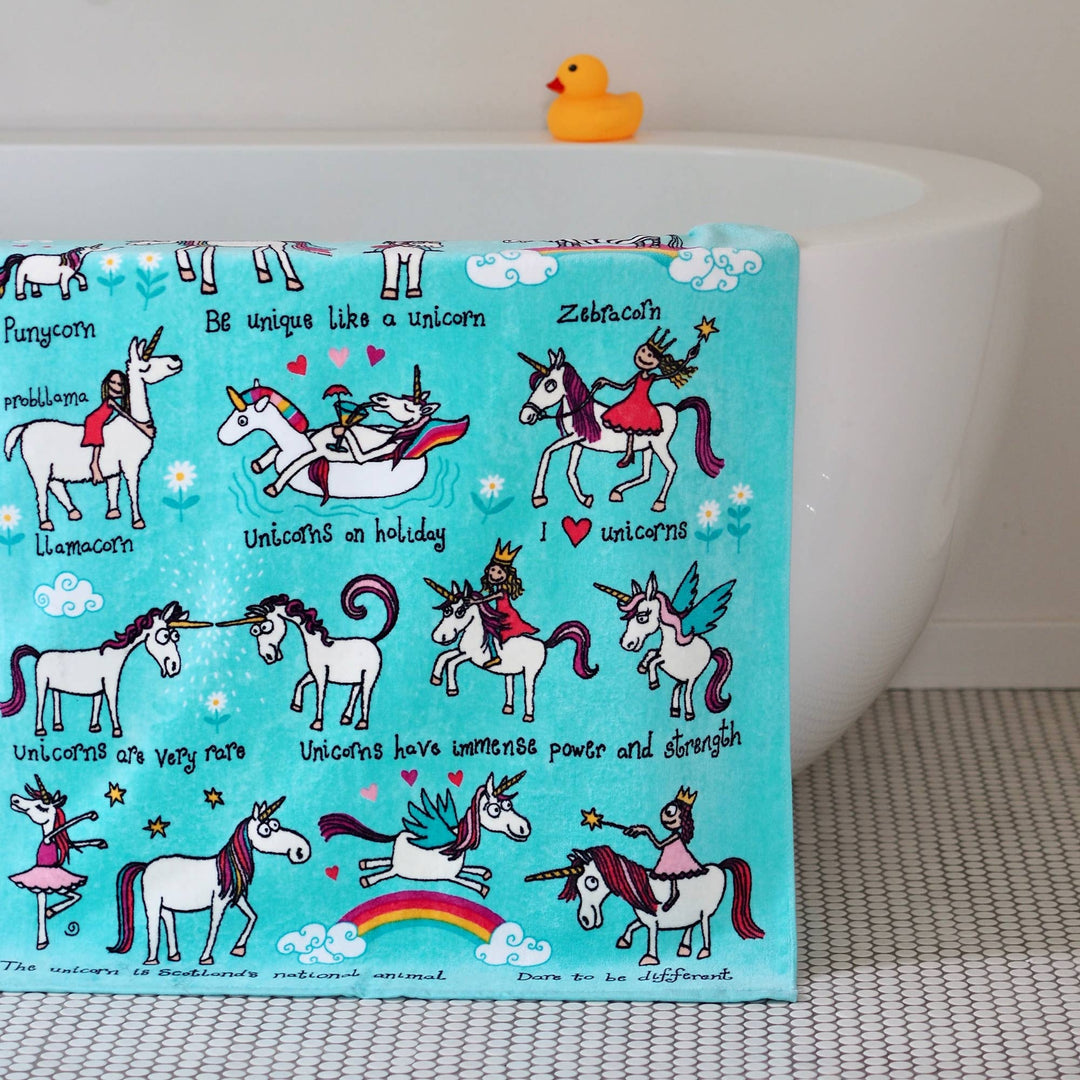 Tyrrel Katz Unicorn Children's Towel - The Glamorous Grub