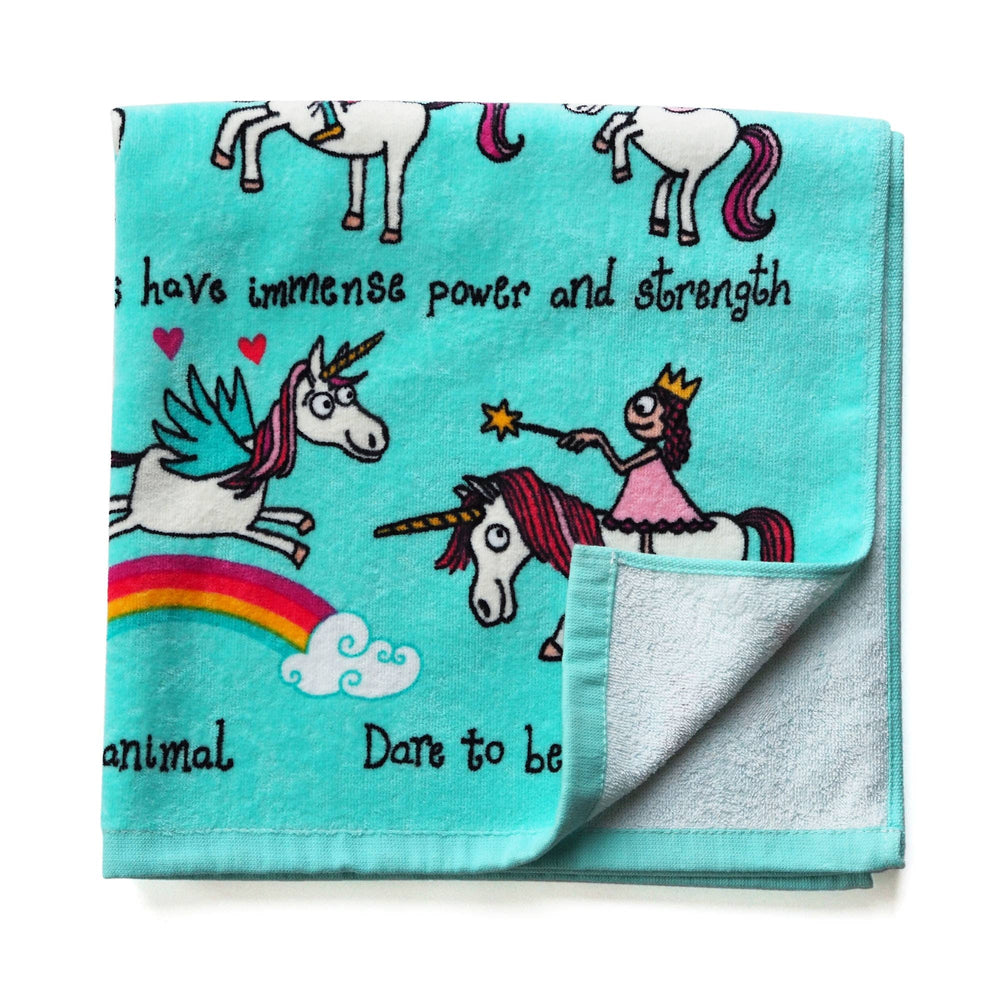 Tyrrel Katz Unicorn Children's Towel - The Glamorous Grub