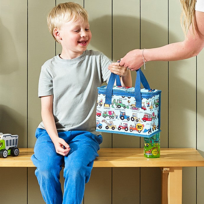 Trucks Folding Lunch Tote
