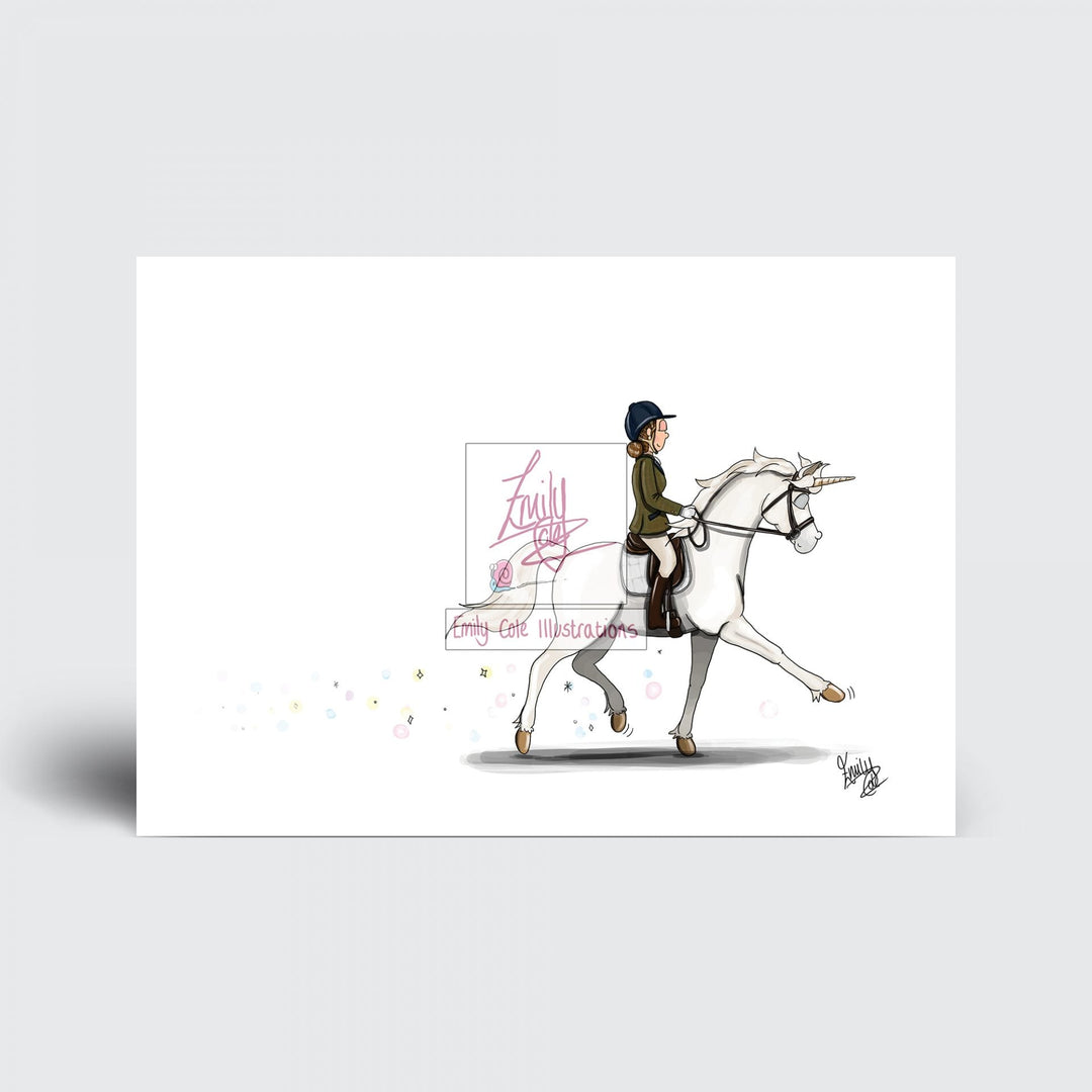 Unicorn Card - The Glamorous Grub