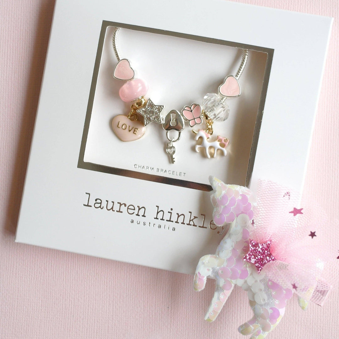 Unicorn Charm Bracelet - The Glamorous Grub