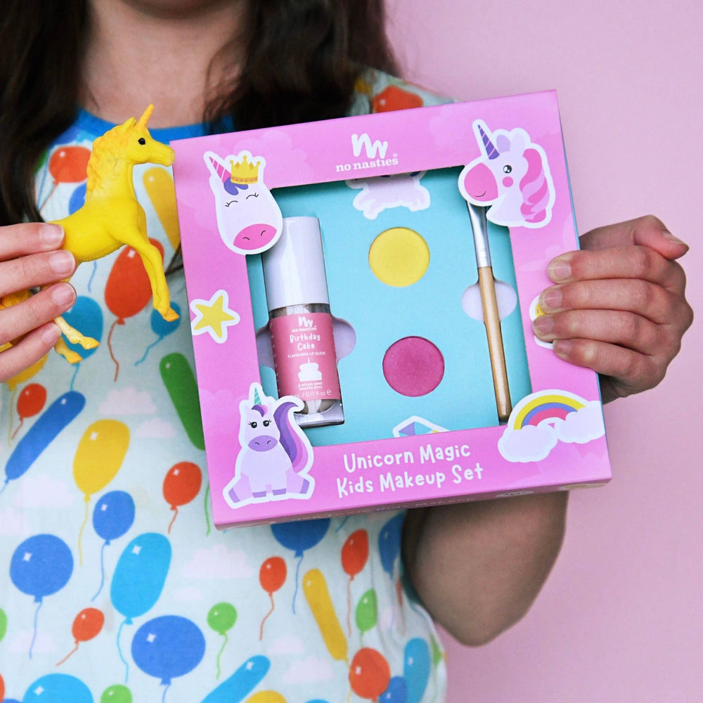 Unicorn Magic Natural No Nasties Kids Makeup Gift Set - The Glamorous Grub