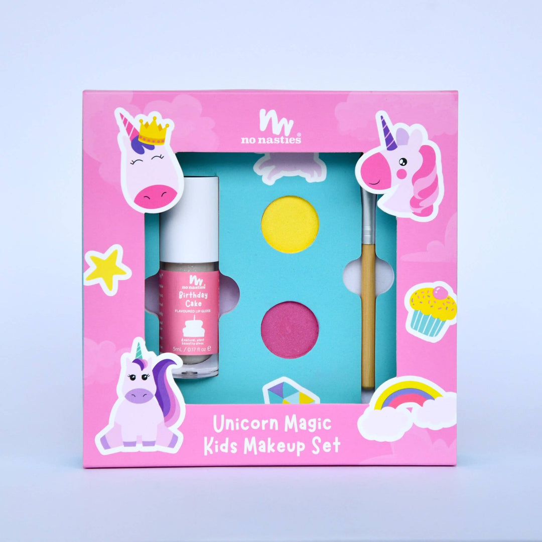 Unicorn Magic Natural No Nasties Kids Makeup Gift Set - The Glamorous Grub