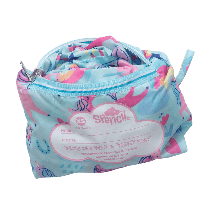Unicorn Party Raincoat - The Glamorous Grub