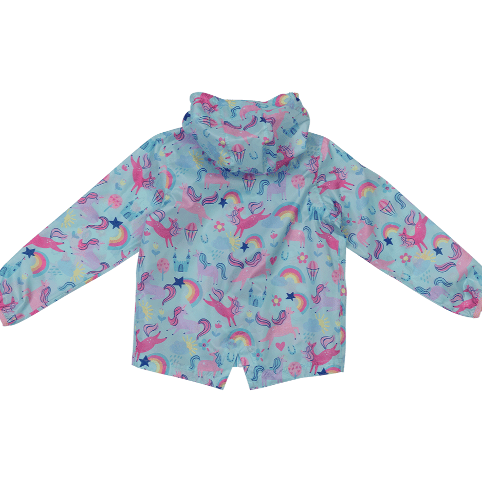 Unicorn Party Raincoat - The Glamorous Grub