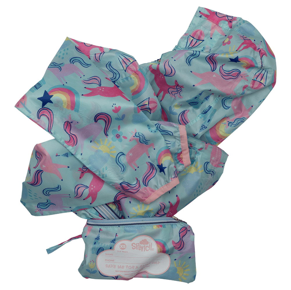 Unicorn Party Raincoat - The Glamorous Grub