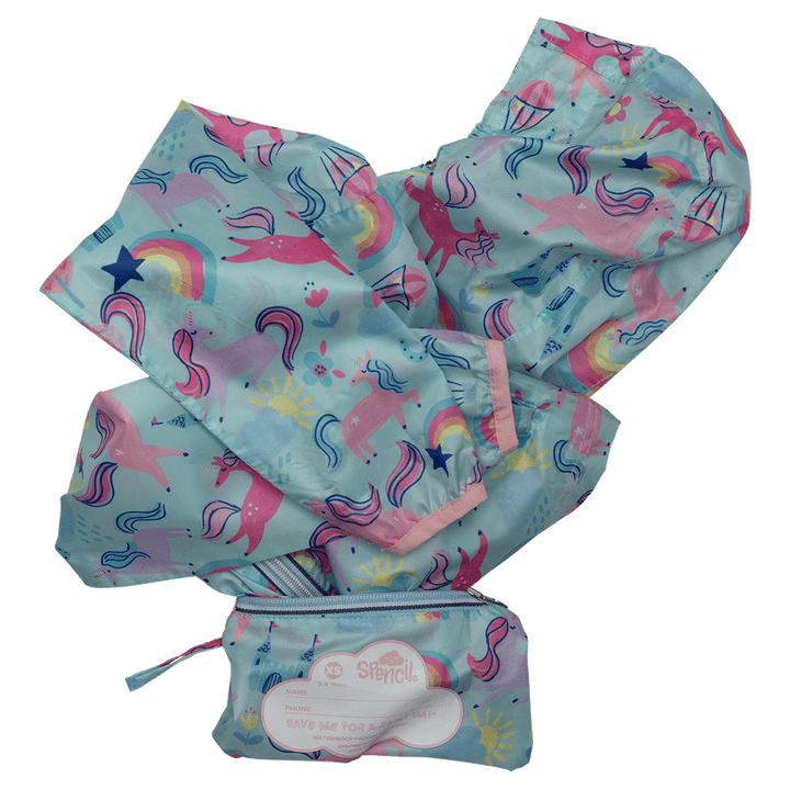 Unicorn Party Raincoat - The Glamorous Grub