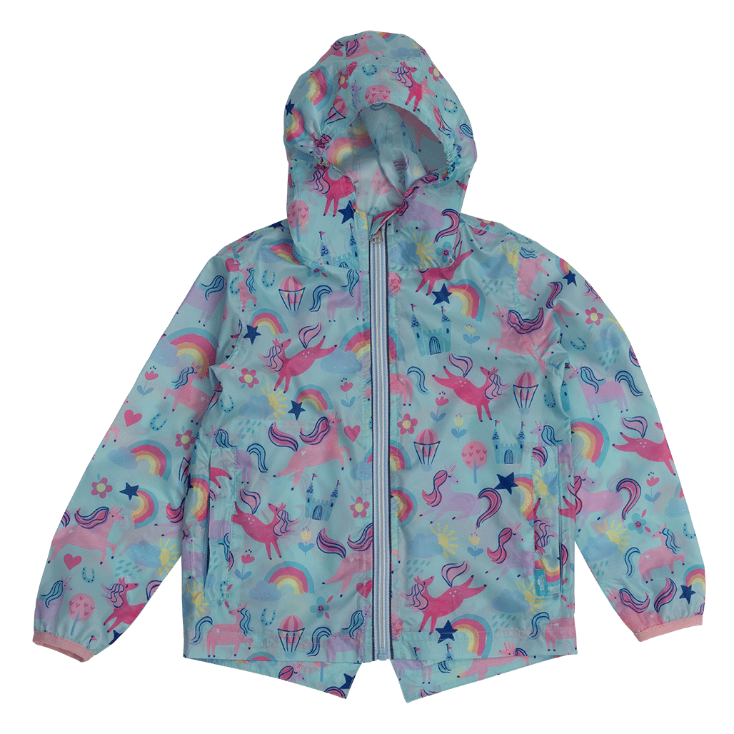 Unicorn Party Raincoat - The Glamorous Grub
