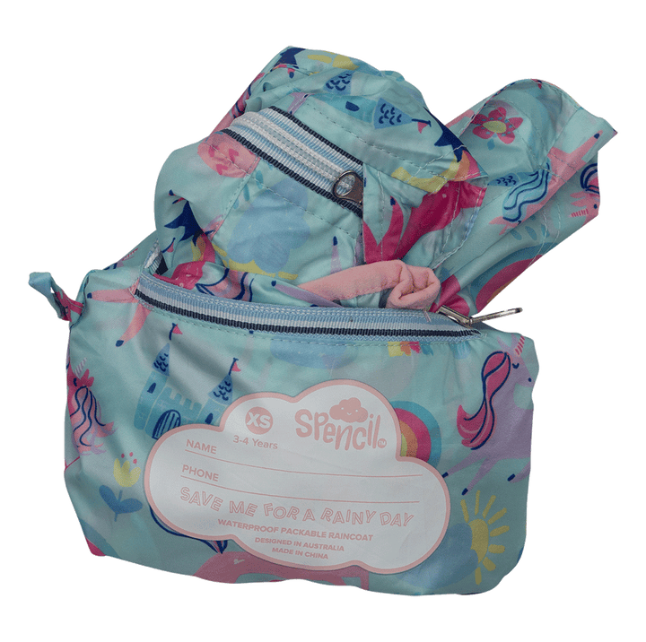 Unicorn Party Raincoat - The Glamorous Grub