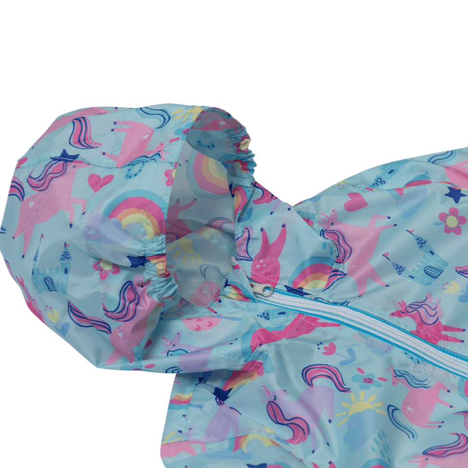 Unicorn Party Raincoat - The Glamorous Grub