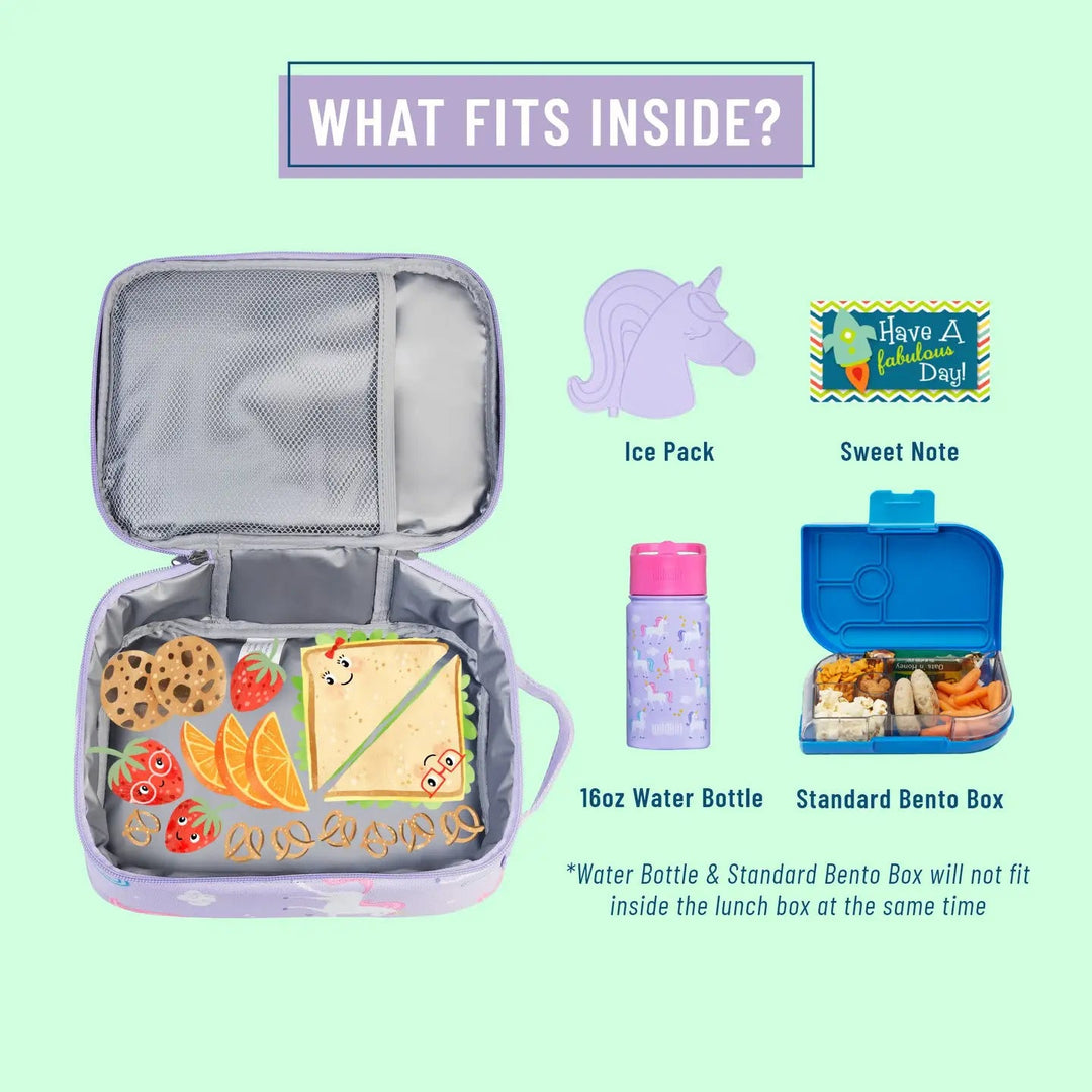 Unicorn Recycled Eco Lunch Bag - COMING SOON - The Glamorous Grub