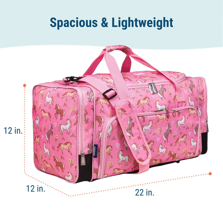 Wild Horses Weekender Duffel Bag - The Glamorous Grub