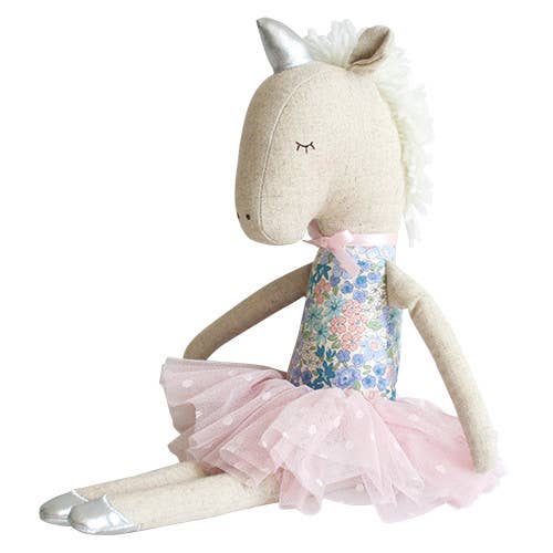 Yvette Unicorn Doll Liberty Blue - The Glamorous Grub