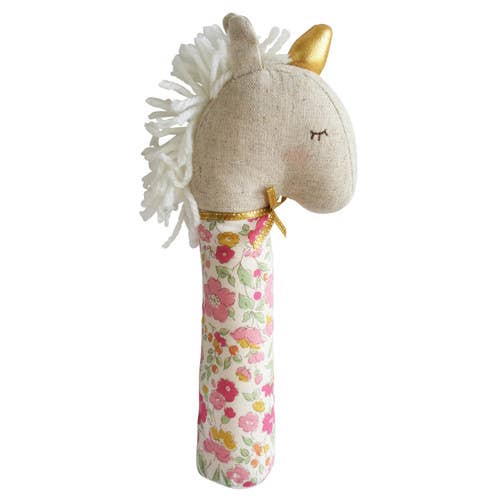 Yvette Unicorn Squeaker Rose Garden - The Glamorous Grub